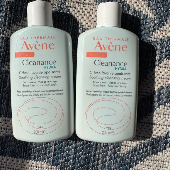 Avène Cleanance HYDRA Soothing Cleansing Cream – Lot of 2 (200 ml each) - Picture 1 of 3